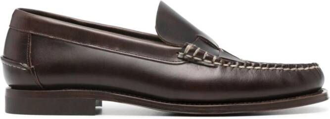 Hereu Nombela leather loafers Brown