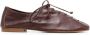 Hereu Plegada leather lace-up shoes Brown - Thumbnail 1