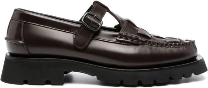 Hereu Soller Sport leather loafers Brown