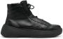 Hevo Via Turi high-top sneakers Black - Thumbnail 1