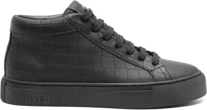 Hide&Jack Essence Croco sneakers Black