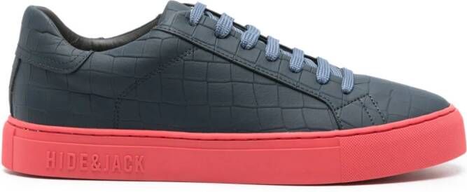 Hide&Jack Essence Croco sneakers Blue