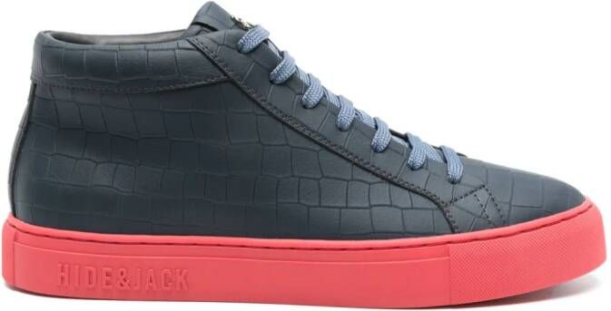 Hide&Jack Essence Croco sneakers Blue