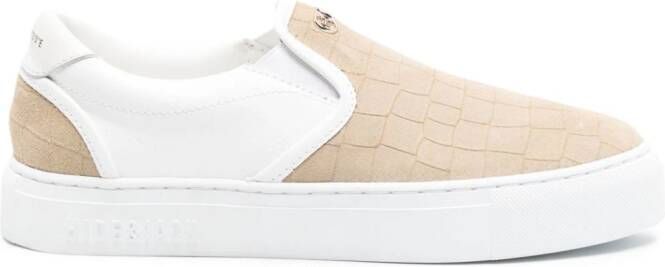 Hide&Jack Fuji Croco sneakers Neutrals