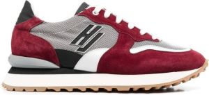 Hide&Jack colour-block low-top sneakers Red