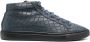 Hide&Jack croco-embossed high-top sneakers Blue - Thumbnail 1