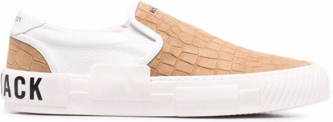 Hide&Jack Fuji Croco sneakers Neutrals