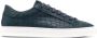 Hide&Jack crocodile embossed sneakers Blue - Thumbnail 1