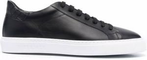 Hide&Jack leather low-top sneakers Black