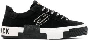Hide&Jack logo-print low-top sneakers Black