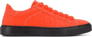 Hide&Jack mistrached low-top sneakers Red