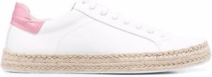 Hide&Jack Sky leather espadrilles White