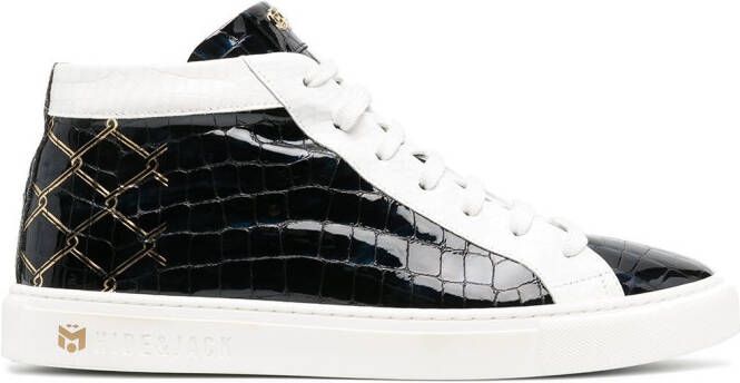 Hide&Jack x Mesut Özil The Cage leather sneakers Blue