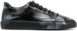Hide&Jack low-top leather sneakers Black