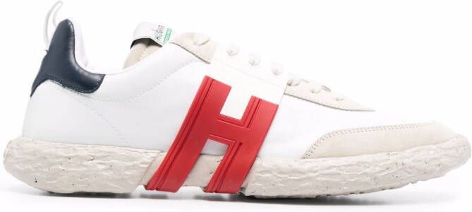 Hogan 3R H-logo low-top sneakers White