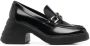 Hogan 70mm chunky leather loafers Black - Thumbnail 1