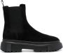 Hogan Chelsea chunky-sole suede boots Black - Thumbnail 1