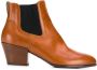 Hogan contrast panel ankle boots Brown - Thumbnail 1