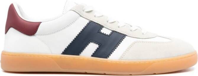 Hogan Cool leather sneakers Neutrals
