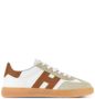 Hogan Cool panelled leather sneakers Neutrals - Thumbnail 1