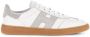Hogan Cool panelled leather sneakers White - Thumbnail 1