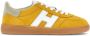 Hogan Cool suede low-top sneakers Yellow - Thumbnail 1