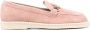 Hogan Deconstructed H642 suede loafers Pink - Thumbnail 1