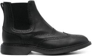 Hogan elasticated side-panel boots Black