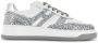 Hogan glitter-embellished leather sneakers Grey - Thumbnail 1