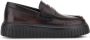 Hogan H-Stripe rigged-sole loafers Brown - Thumbnail 1