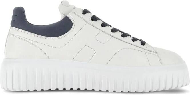 Hogan H-Stripes lace-up sneakers White