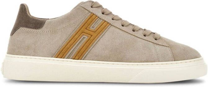 Hogan H365 lace-up sneakers Brown