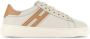 Hogan H365 leather low-top sneakers Neutrals - Thumbnail 1