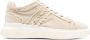 Hogan H580 distressed-effect low-top canvas sneakers Neutrals - Thumbnail 1