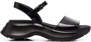 Hogan H585 chunky-sole sandals Black