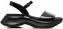 Hogan H585 chunky-sole sandals Black - Thumbnail 1