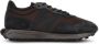 Hogan H601 panelled stitched sneakers Black - Thumbnail 1