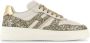 Hogan H630 sequin-embellished sneakers Gold - Thumbnail 1