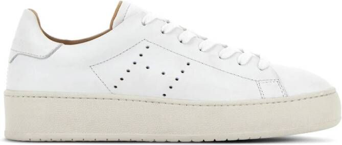 Hogan H672 lace-up leather sneakers White