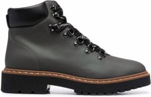 Hogan Hiking ankle boots Green