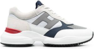 Hogan Interaction panelled chunky sneakers Grey
