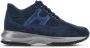 Hogan Interactive low-top suede sneakers Blue - Thumbnail 1