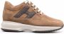 Hogan Interactive low-top suede sneakers Brown - Thumbnail 1