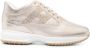 Hogan Interactive metallic low-top sneakers Neutrals - Thumbnail 1