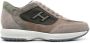 Hogan Interactive suede lace-up sneakers Brown - Thumbnail 1