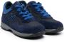 Hogan Kids Interactive panelled chunky sole sneakers Blue - Thumbnail 1