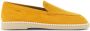 Hogan logo-debossed suede loafers Yellow - Thumbnail 1
