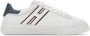 Hogan logo-embellished leather sneakers White - Thumbnail 1