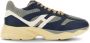 Hogan panelled leather sneakers Blue - Thumbnail 1
