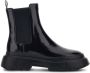 Hogan patent-leather Chelsea boots Black - Thumbnail 1